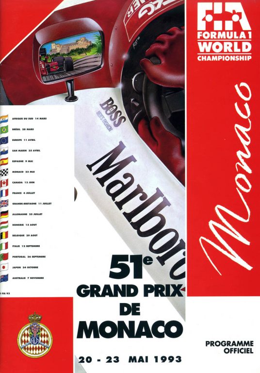 538th GP – Monaco 1993