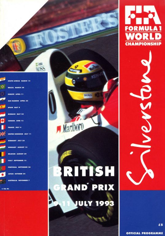 541st GP – Great Britain 1993