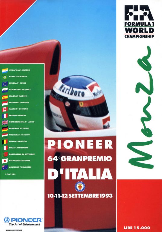 545th GP – Italy 1993