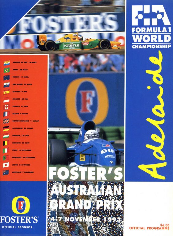 548th GP – Australia 1993
