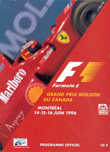 589th GP – Canada 1996