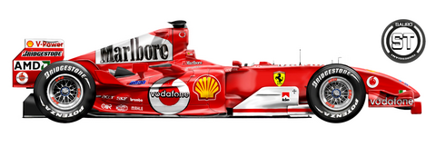 Ferrari F2004M